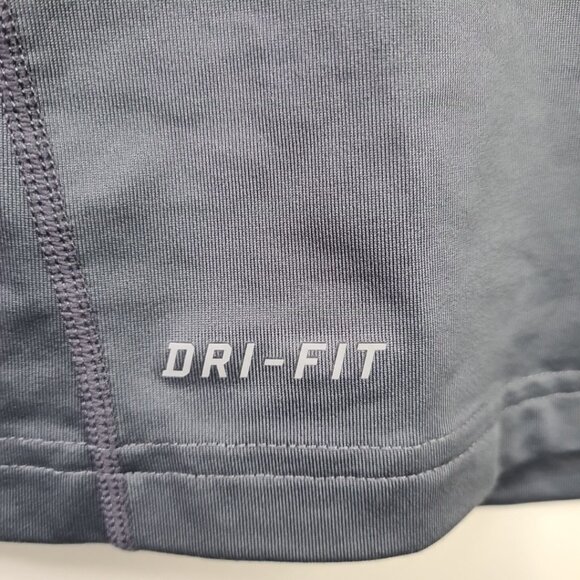 Nike Pro Men's Dri-FIT Fitness Mock Neck Long-Sleeve Top Size M Fitted - Picture 6 of 10